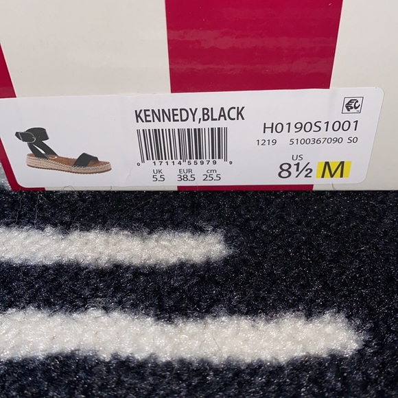 Circus by Sam Edelman Espadrille Sandals - Black - Size 8 1/2 - Picture 2 of 5